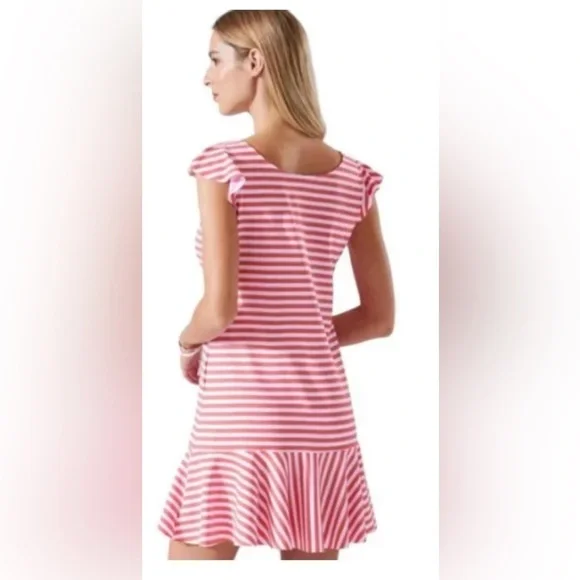Tommy Bahama Breaker Bay Stripe Spa Dress Size M NWT